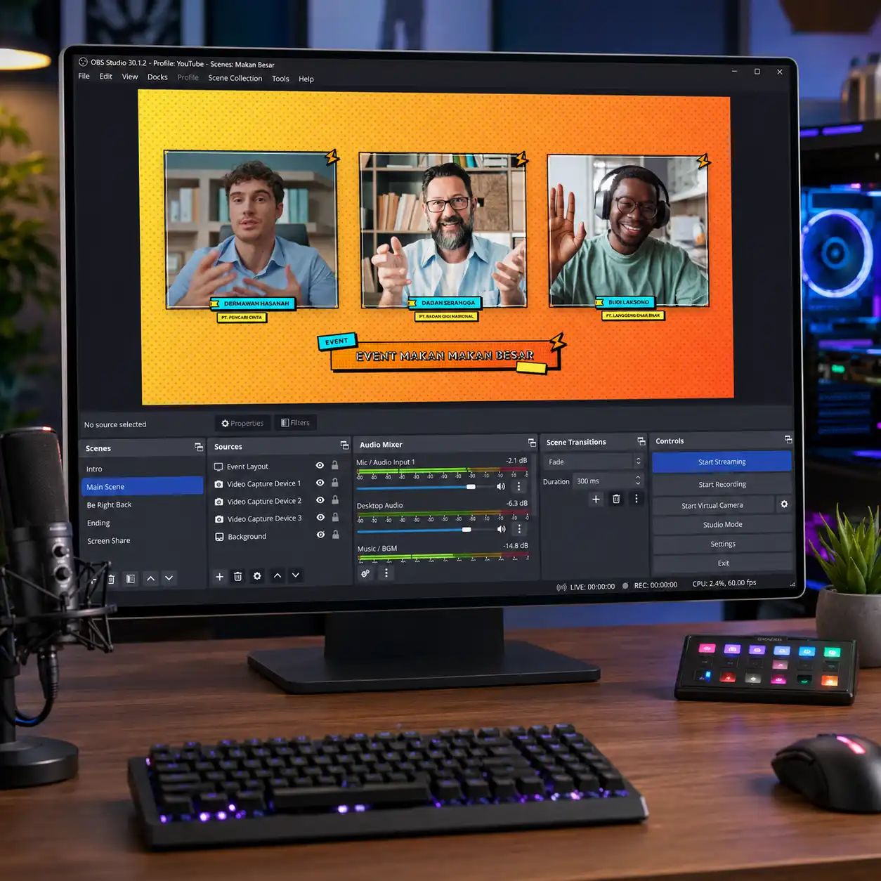 OBS Animated Frame