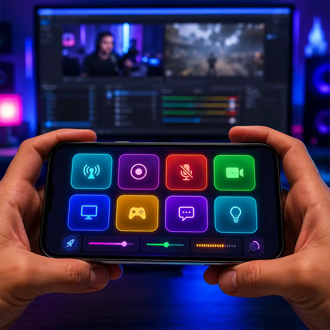 Virtual Stream Deck OBS